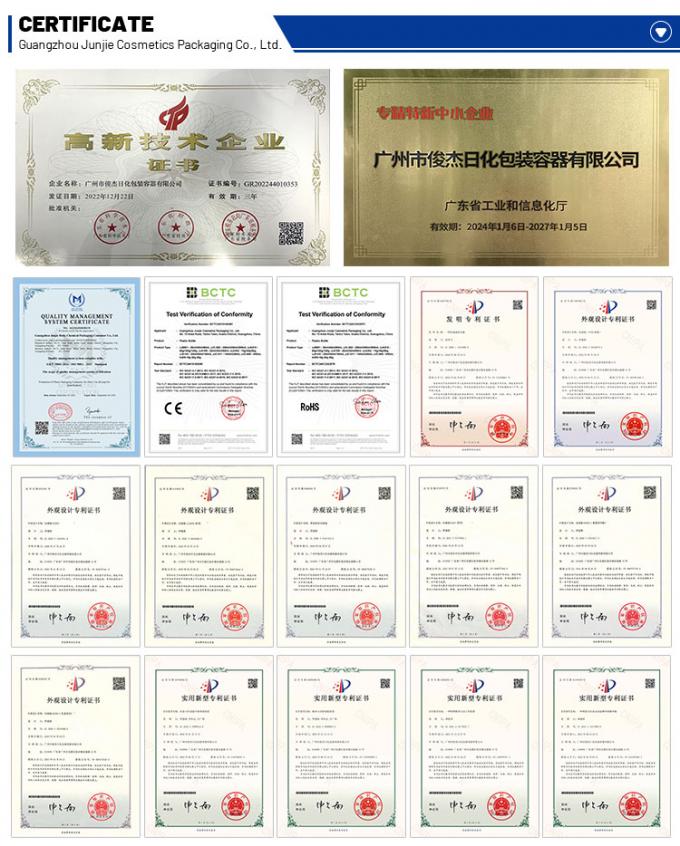 چاپ پرده ابریشم 60ml 120ml 150ml بطری اسپری خالی پلاستیکی PET بدن تونر مراقبت از پوست فین مه بطری آرایشی 11