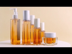 لیاقت 100ml 120ml 200ml بسته بندی آرایشی بطری لوشن شش گوشه ای پلاستیکی با پمپ اسپری بدن