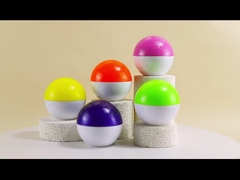 عمده فروشی 50 میلی لیتر بطری پاک کننده کره بدن مخزن خالی شکل گل یخ گل صورت کرم بطری 50g پوست