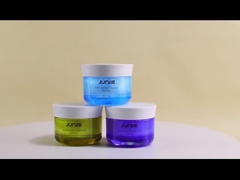 چاپ دستکاری چاپ UV چاپ 50 میلی لیتر شیشه پلاستیکی آکریلیک دو طرفه برای کرم پاک کننده بدن