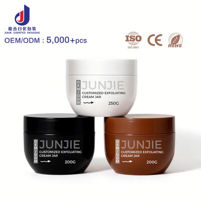 بطری های شامپو پلاستیکی شفاف 500 میلی لیتر بطری های سیلندری PET برای بسته بندی